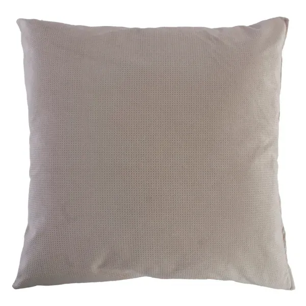 COJIN VELVET LOFT 65x65 POLKADOT BEIGE_7702997651489